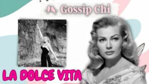 Anita Ekberg, protagonista de La Dolce Vita, diva svedese, sex symbol anni '50, musa ispiratrice di Federico Fellini