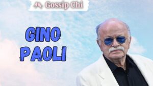 Gino Paoli cantante e paroliere