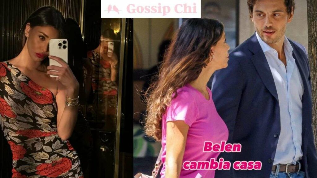 Belen Rodriguez e Angelo Edoardo Galvano 