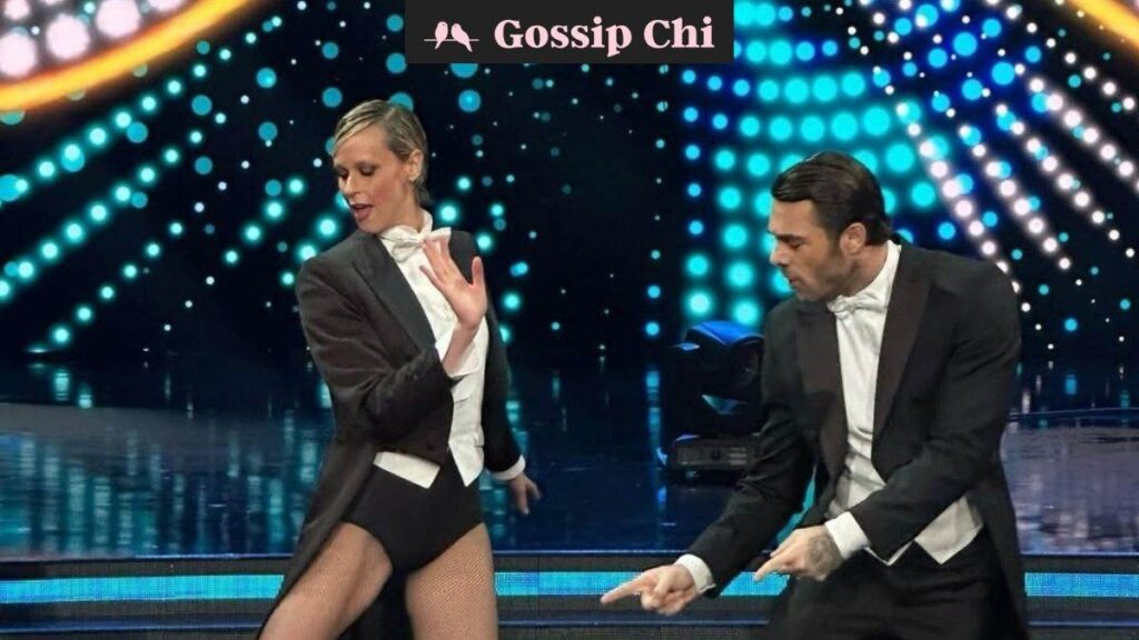 Federica Pellegrini sul palco di Ballando con le Stelle 2024 in coppia con Angelo Madonia