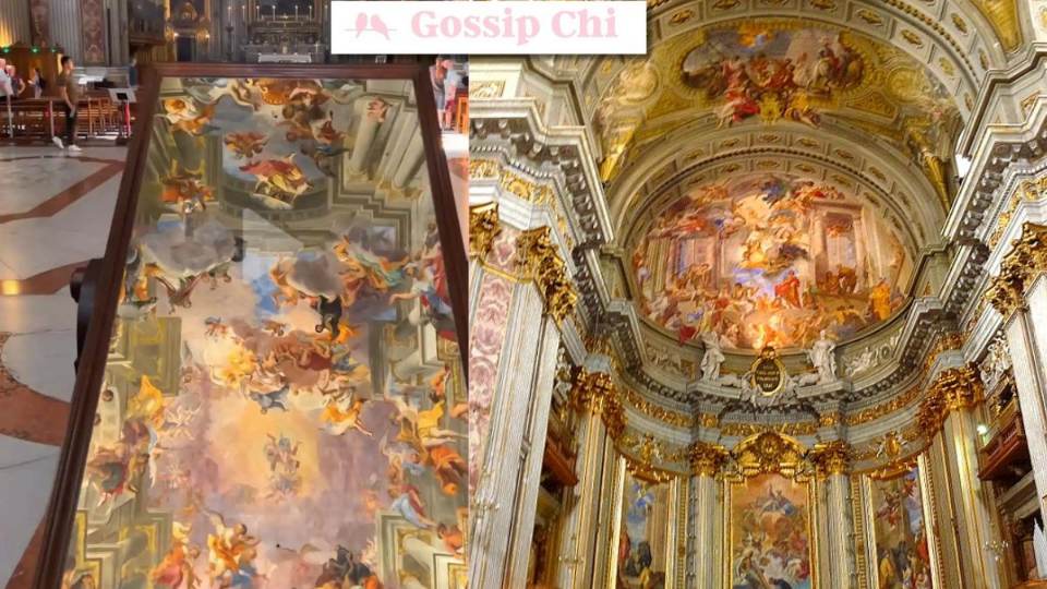 Specchio per scattare il selfie Sant Ignazio