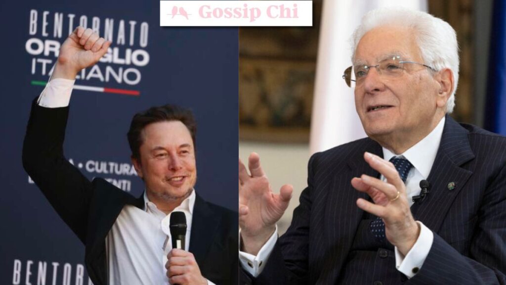 Elon Musk Sergio Mattarella