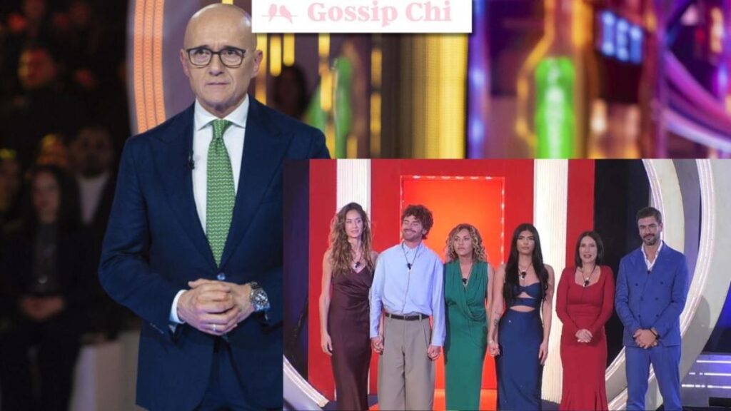 Alfonso Signorini e i 6 ex concorrenti Grande Fratello ripescati
