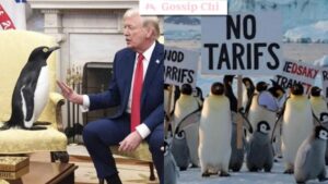 Trump dazi pinguini